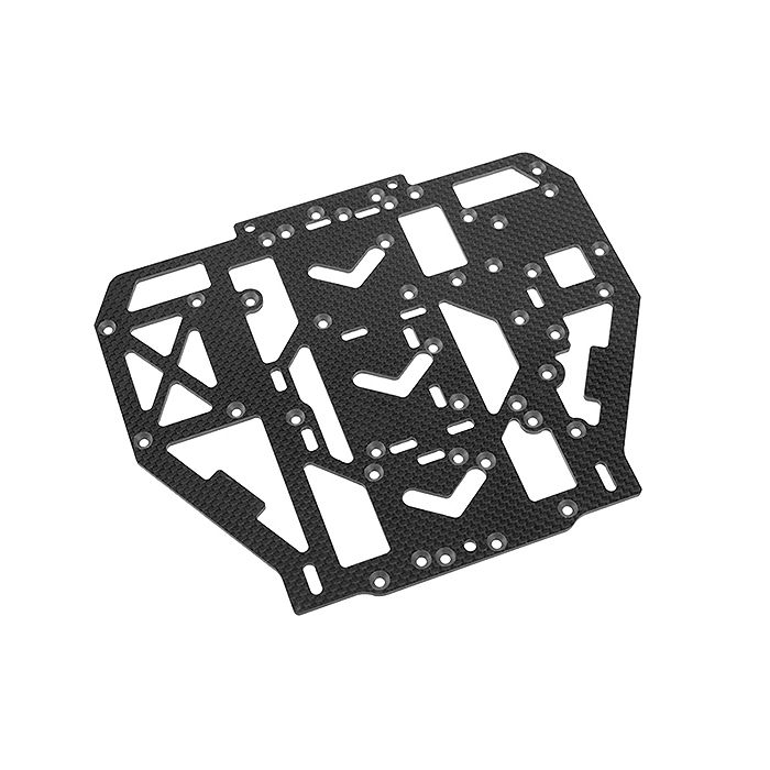 Corally Radio Plate Ssx8x 3k Carbon 1 Pc