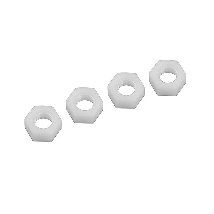 Corally Nylon Nut M6 4 Pcs 