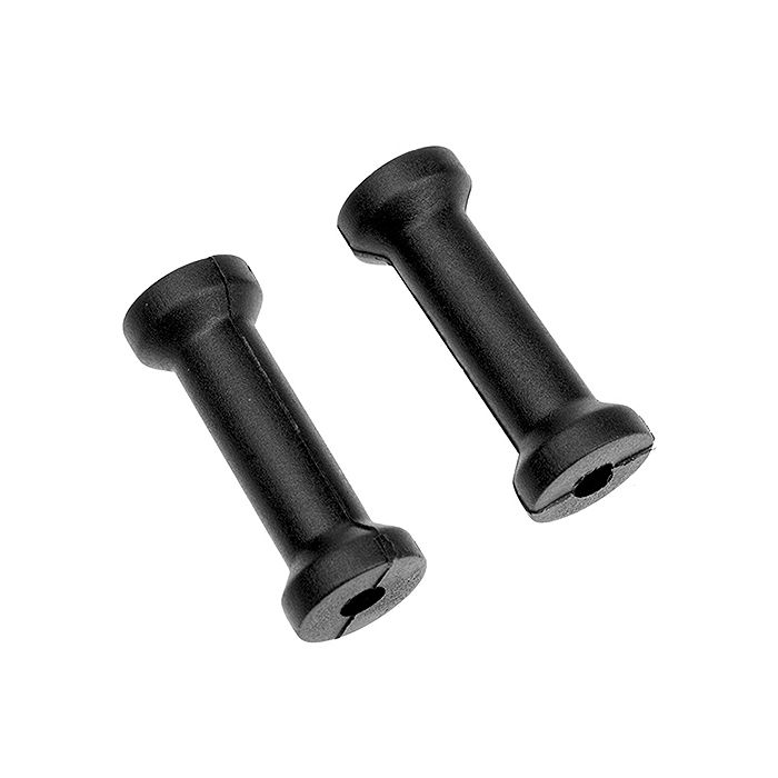 Corally Composite Body Mount Spacer Rear 2 Pcs