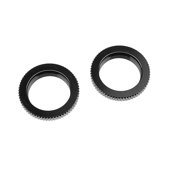 Corally Shock Body Spring Adj. Nut Alu. 2 Pcs