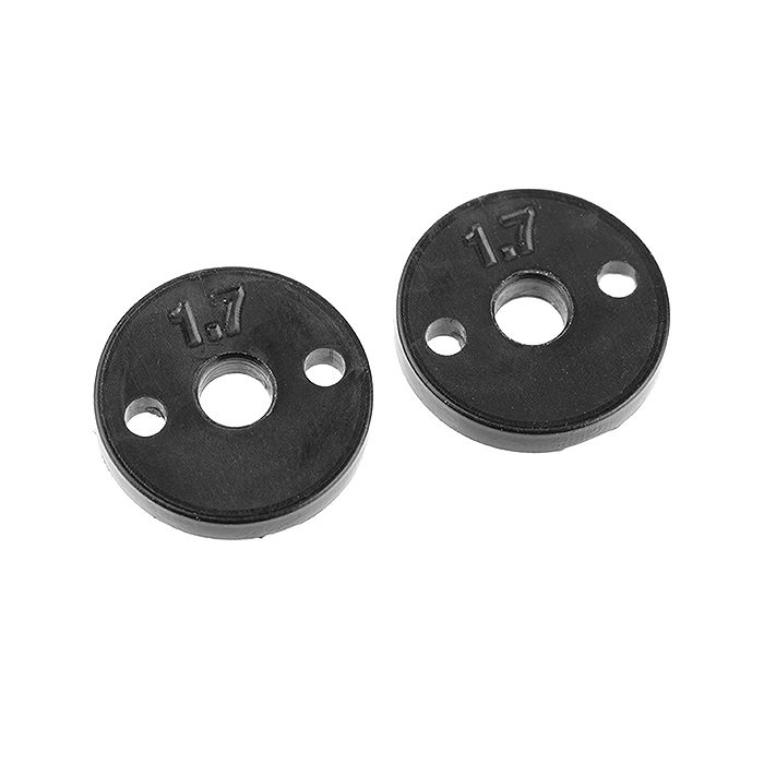 Corally Shock Piston Composite 2x 1.7mm Holes 2 Pcs
