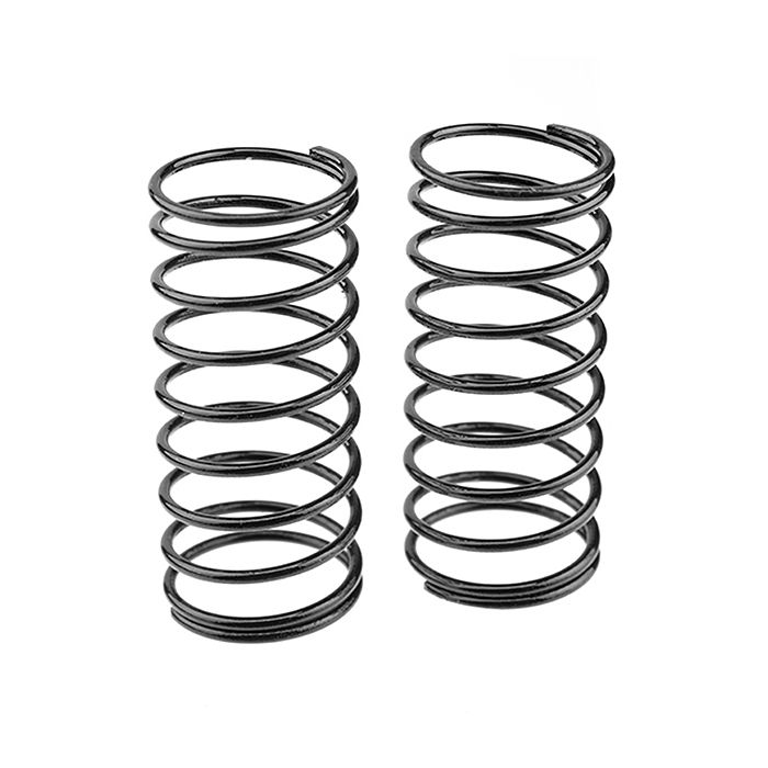 Corally Shock Spring Black Medium Front 2 Pcs