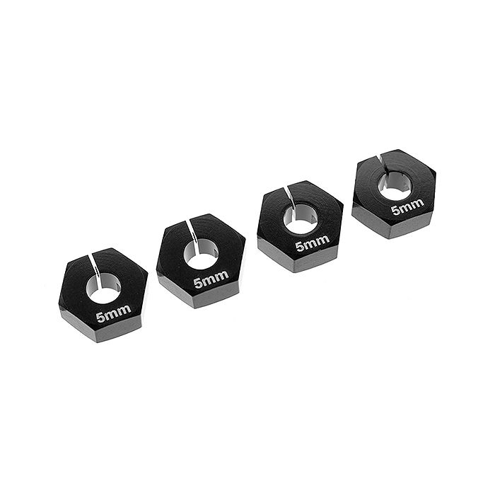 Corally Wheel Hex Adapter Alu. 4 Pcs