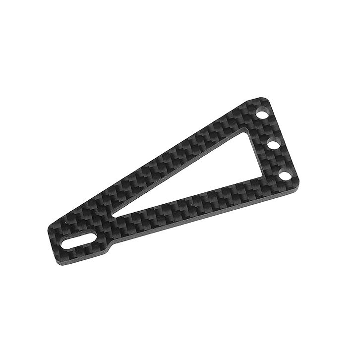 Corally Servo Mount Deck Graphite 2mm 1 Pc