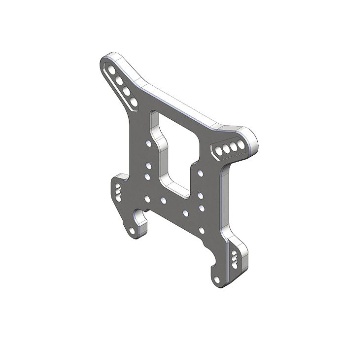 Corally Shock Tower 5mm Aluminum Rear 1 Pc