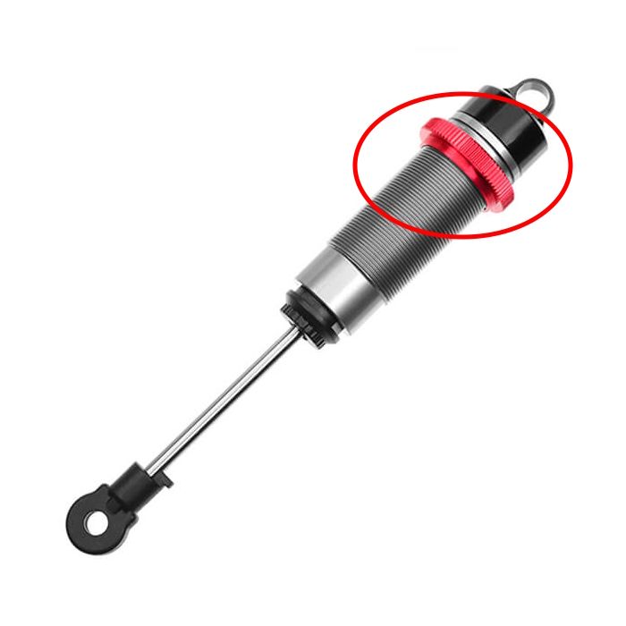 Corally Shock Absorber Collar Aluminum Hard Anodised 2 Pcs