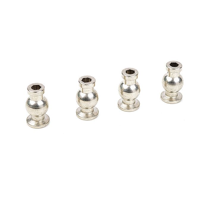 Corally Ball Shouldered 6.8mm Steel 4 Pcs