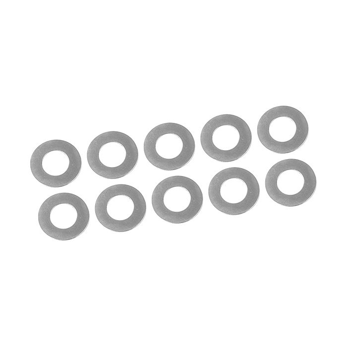 Corally Shim Rings 6x11x0.2mm Steel 10 Pcs