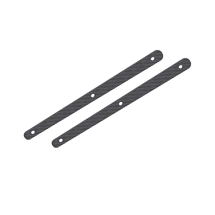 Corally Chassis Brace Stiffener Rear F Its Part C00180103 Graphite 2.