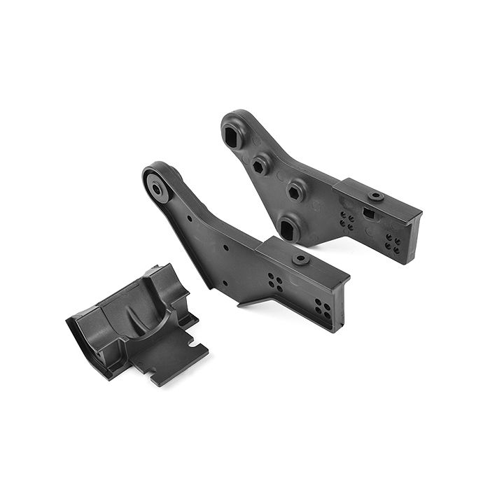 Corally Wheelie Bar Mount Leftright Composite 1 Set