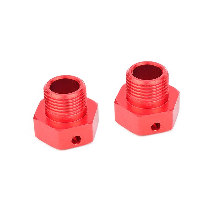 Corally Wheel Hex Adapter Wide Rtr Aluminum 2 Pcs