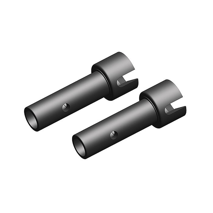 Corally Drive Axle Rear Steel 2 Pcs