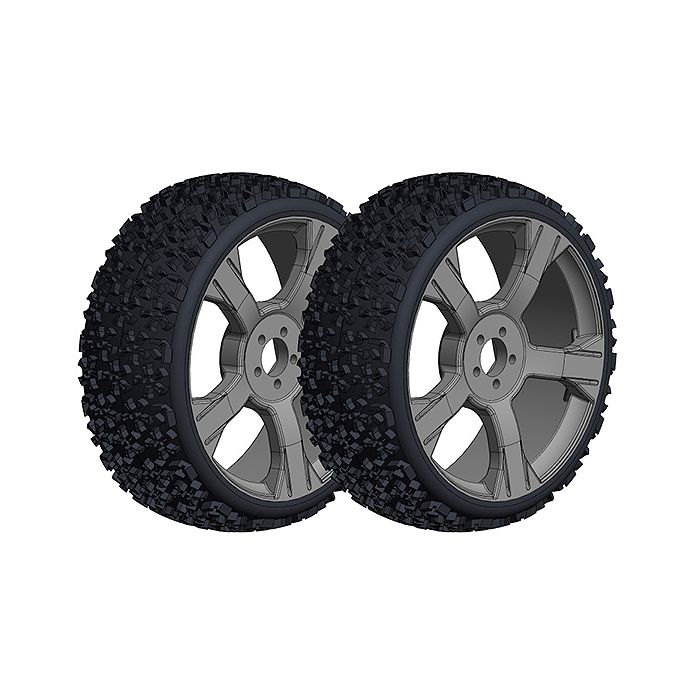 Corally Offroad 1/8 Buggy Tire S Ninja Low Profile Glued On B