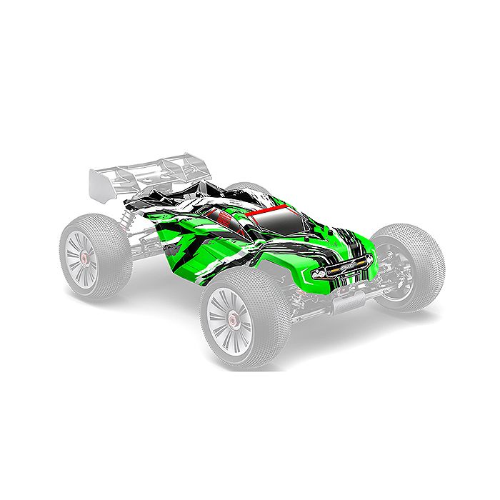 Corally Polycarbonate Body Shogun Xp 6S Painted Cut 1 Pc