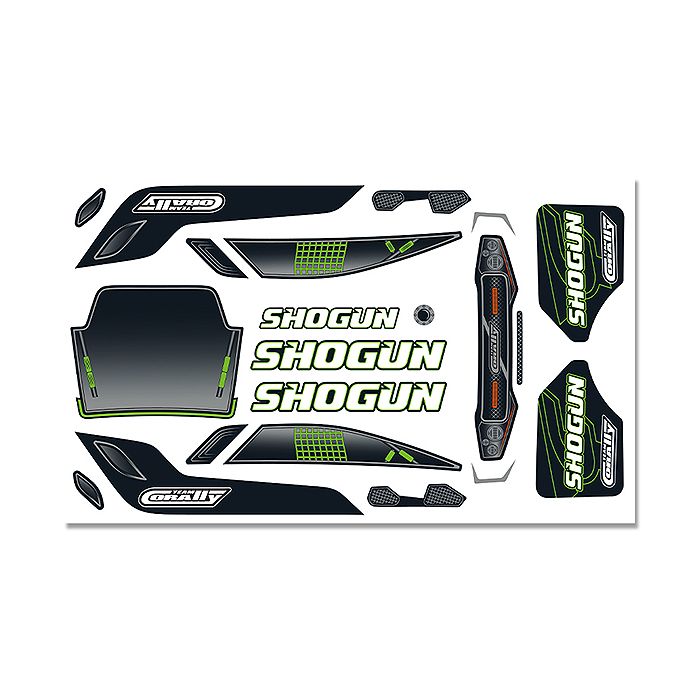 Corally Body Decal Sheet - Shogun Xp 6S