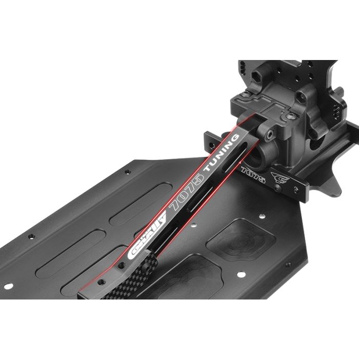 Corally Chassis Rear Brace V2 Aluminium Python Radix Dementor Jambo XP 4S 6S