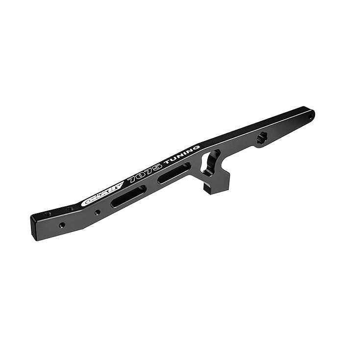 Corally Chassis Brace V2 Rear Swiss 7075 T6 Hard Black Truck