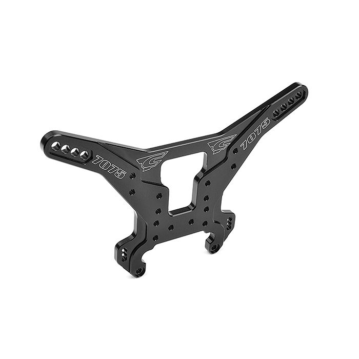 Corally Shock Tower Mts Swiss Made 7075 T6 5mm Hard Black