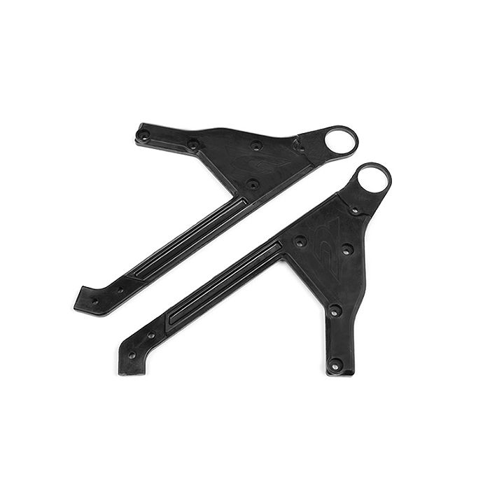 Corally Wheelie Bar Plate Composite L+R 2 Pcs
