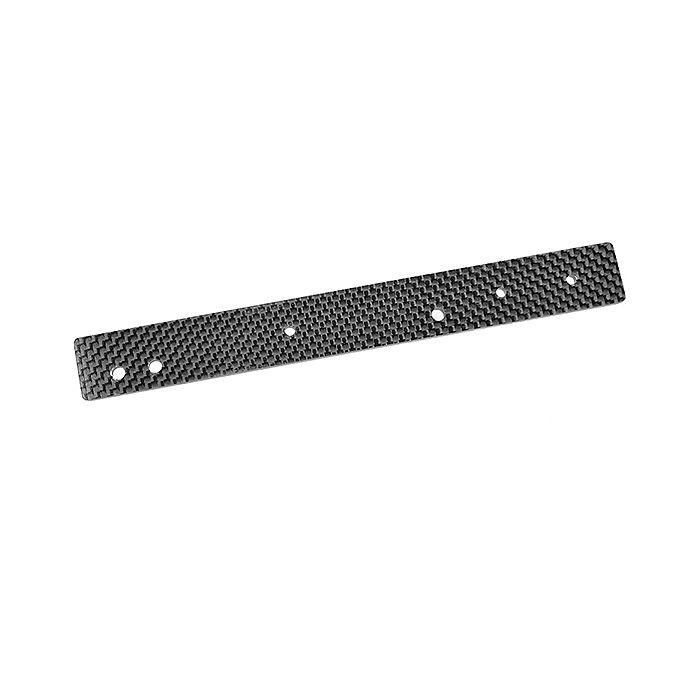 Corally Chassis Stiffener Sheet Xtr Rear Graphite 3mm