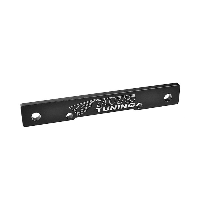 Corally Suspension Arm Mount Rr Swiss 7075 T6 3mm Hard Bl.
