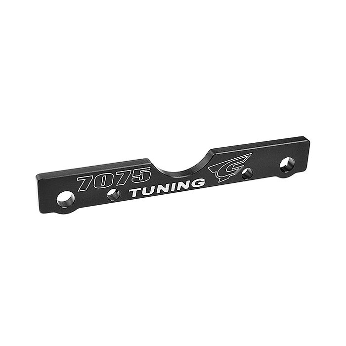 Corally Suspension Arm Mount Fr Swiss 7075 T6 3mm Hard Bl.