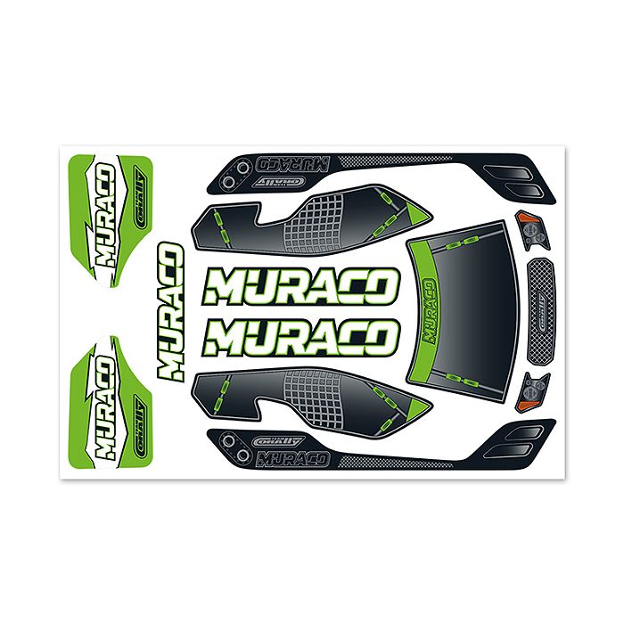 Corally Body Decal Sheet - Muraco Xp 6S