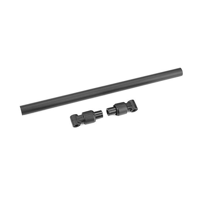 Corally Chassis Tube Front 197.5mm Aluminium Black 1 Set