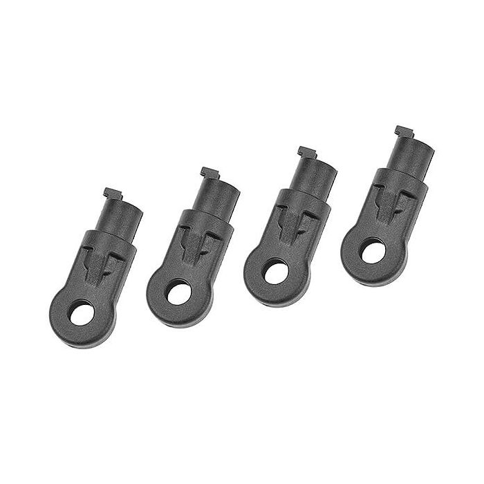 Corally HD Shock End Long Composite 4 Pcs