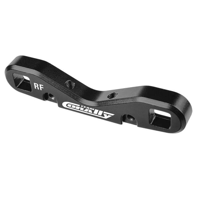 Corally Suspension Arm Mount H D Refr 8mm Aluminum Black 1 Pc
