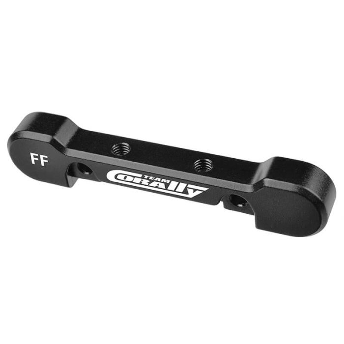 Corally Suspension Arm Mount H D Frfr 8mm Aluminum Black 1 P
