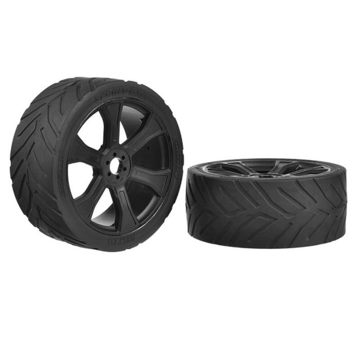Corally Sprint Rxa Asuga XLR S Treet Tyres Lp Glued/Black Rim