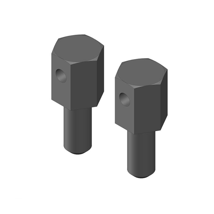Corally Battery Brace Screws 2 Pcs