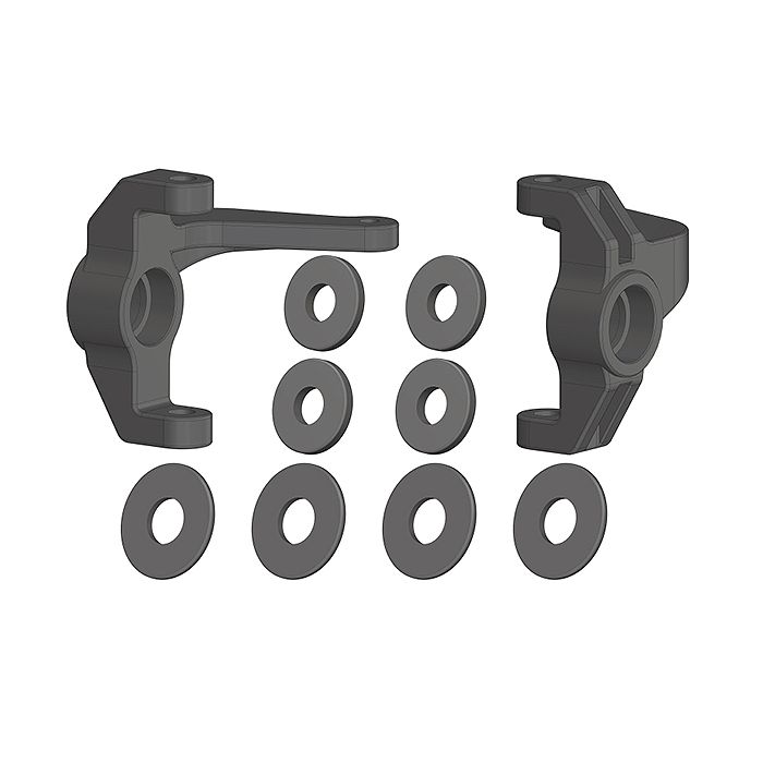 Corally Steering Block L/R Composite 1 Set
