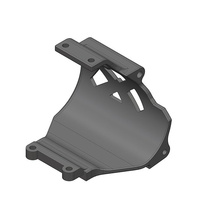 Corally Motor Guard Rear Composite