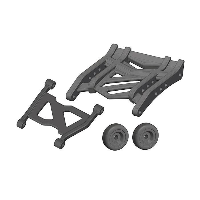 Corally Wheelie Bar Composite 1 Set