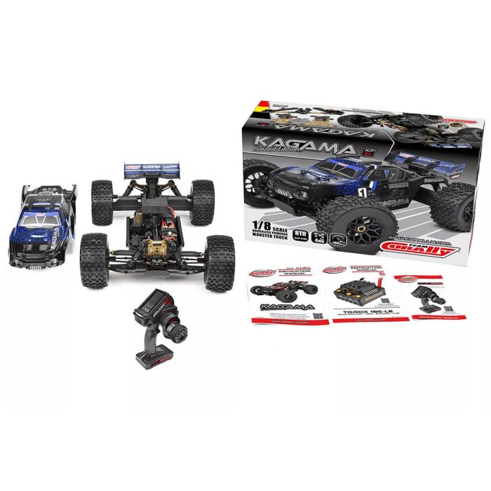 Corally Kagama XP 6S Limited Edition RC Truck ARTR (no Batt/Cgr) - Blue