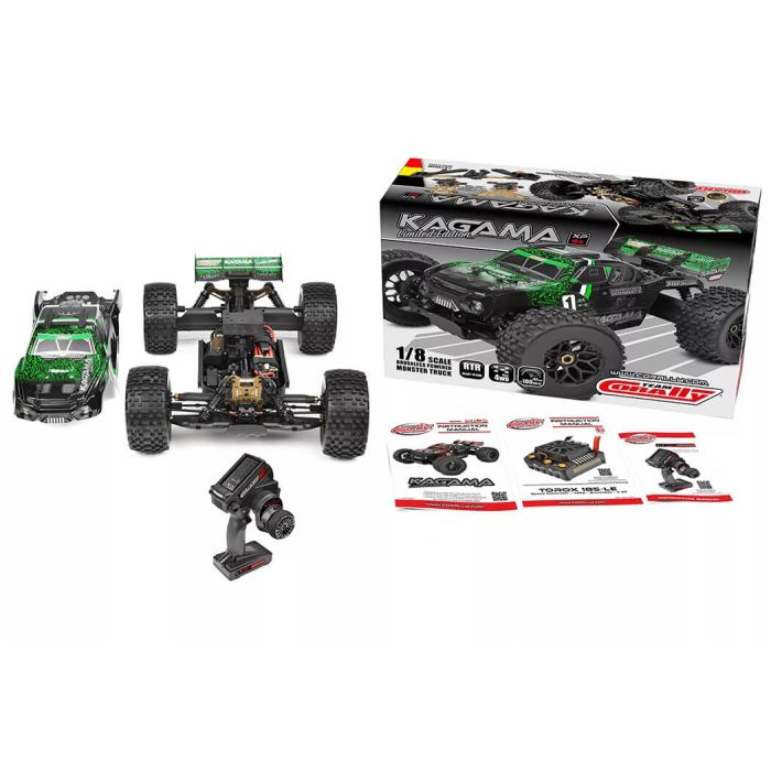 Corally Kagama XP 6S Limited Edition RC Truck ARTR (no Batt/Cgr) - Green