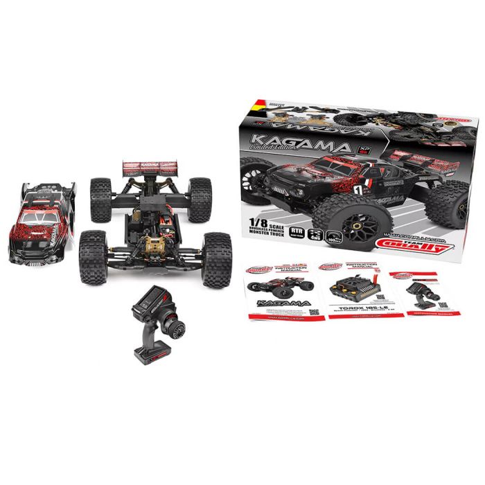 Corally Kagama XP 6S Limited Edition RC Truck ARTR (no Batt/Cgr) - Red