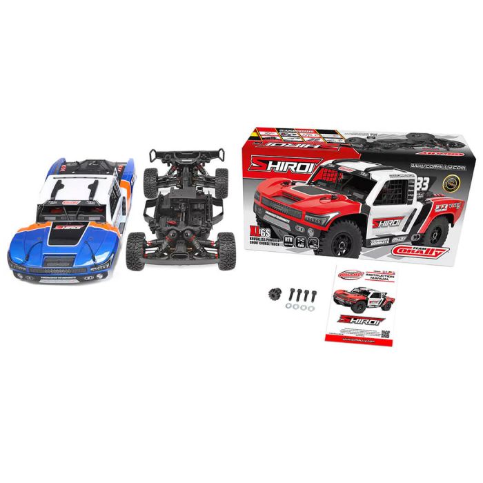 Corally Shiroi XP6 Brushless Short Course RC Truck ARTR (No Batt/Cgr) - Blue