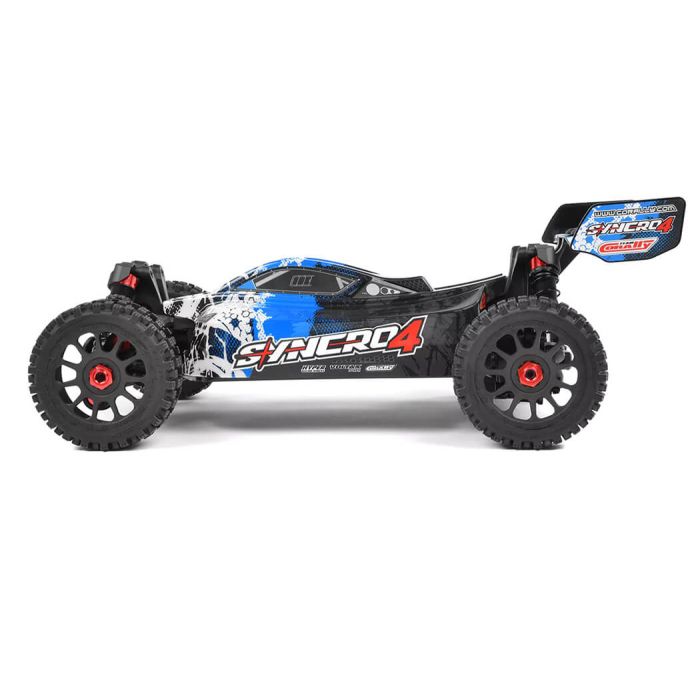 Corally Syncro-4 Brushless 4S Basher RC Buggy ARTR (no Batt/Cgr) - Blue