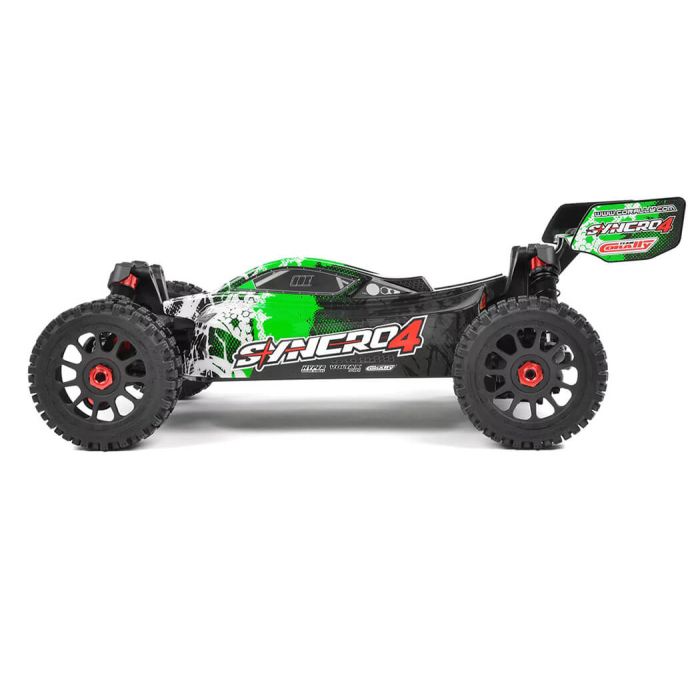 Corally Syncro-4 Brushless 4S Basher RC Buggy ARTR (no Batt/Cgr) - Green