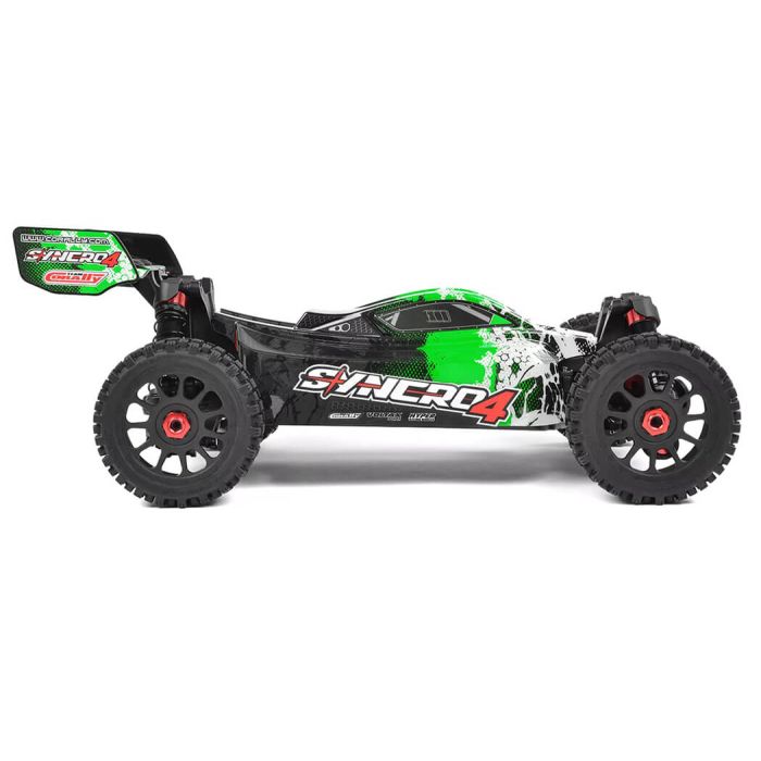 Corally Syncro-4 Brushless 4S Basher RC Buggy ARTR (no Batt/Cgr) - Green