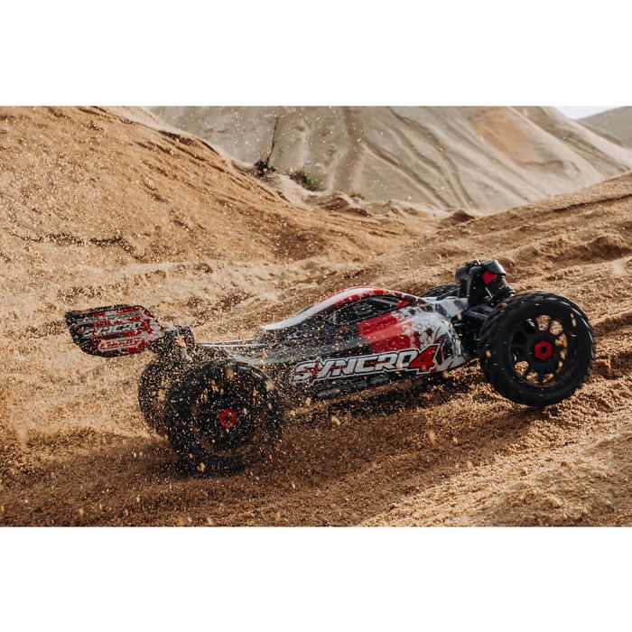 Corally Syncro-4 Brushless 4S Basher RC Buggy ARTR (no Batt/Cgr) - Red