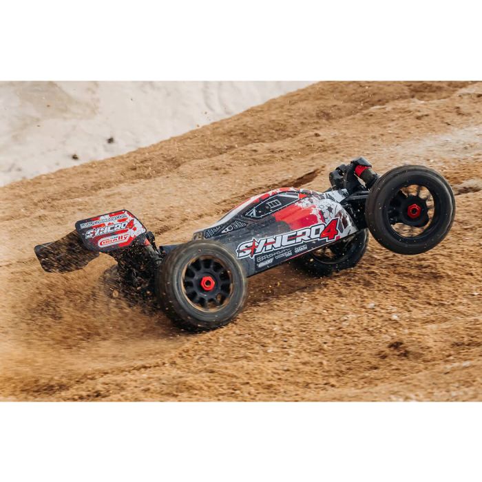 Corally Syncro-4 Brushless 4S Basher RC Buggy ARTR (no Batt/Cgr) - Red