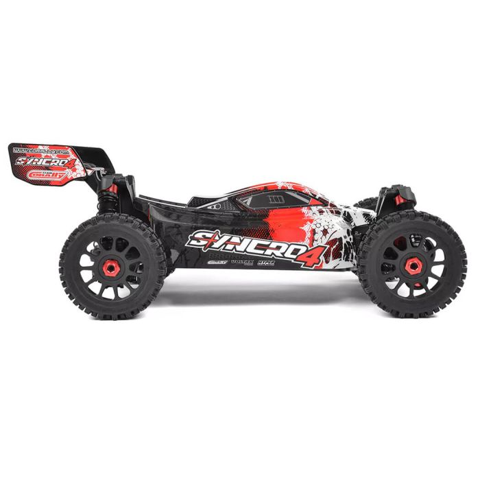 Corally Syncro-4 Brushless 4S Basher RC Buggy ARTR (no Batt/Cgr) - Red