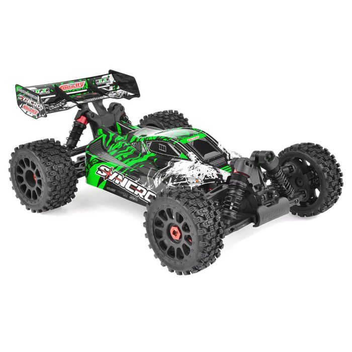 Corally Syncro-2 1/8 Brushless 3-4S 2WD RC Buggy ARTR (no Batt/Cgr) - Green