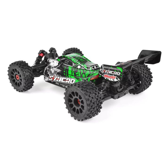 Corally Syncro-2 1/8 Brushless 3-4S 2WD RC Buggy ARTR (no Batt/Cgr) - Green