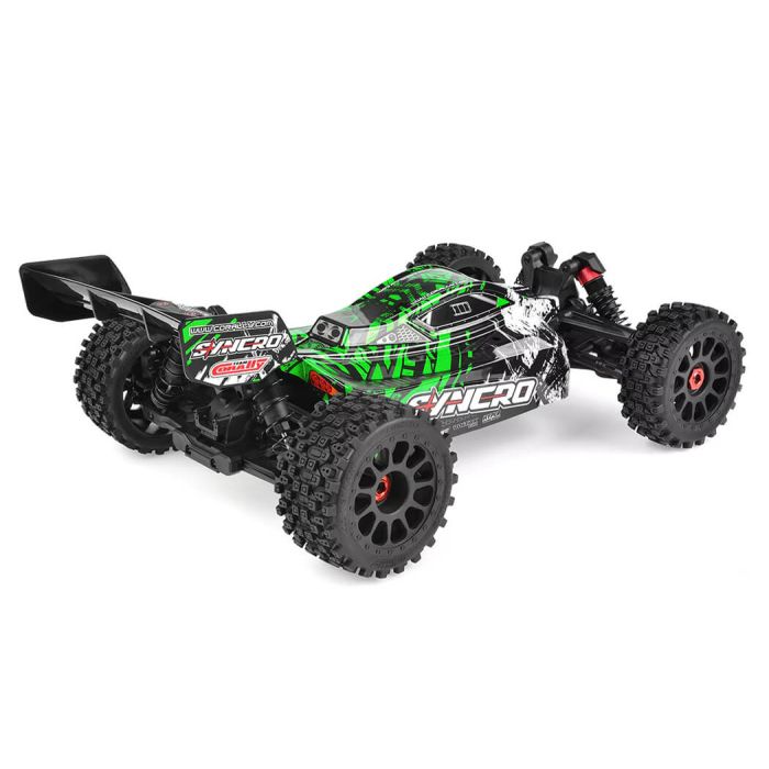 Corally Syncro-2 1/8 Brushless 3-4S 2WD RC Buggy ARTR (no Batt/Cgr) - Green