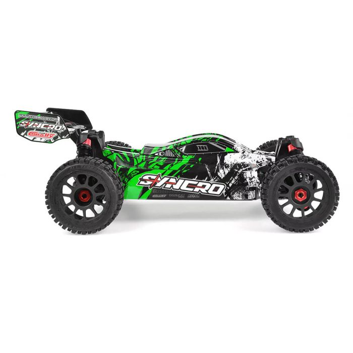 Corally Syncro-2 1/8 Brushless 3-4S 2WD RC Buggy ARTR (no Batt/Cgr) - Green